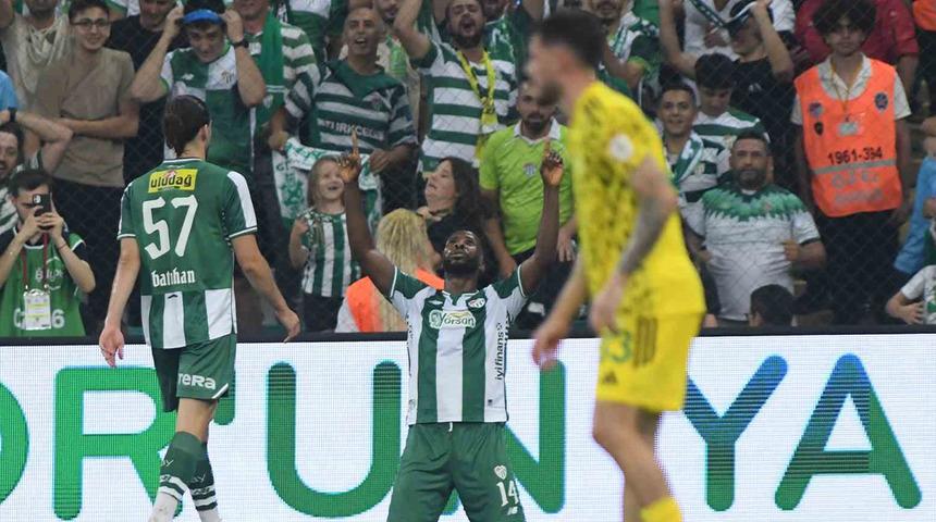 Trendyol 1. Lig: Bursaspor: 2 - Esenler Erokspor: 2