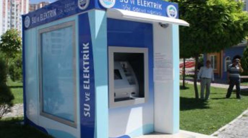 Elektrik ve su faturalarını akıllı vezne tahsil edecek