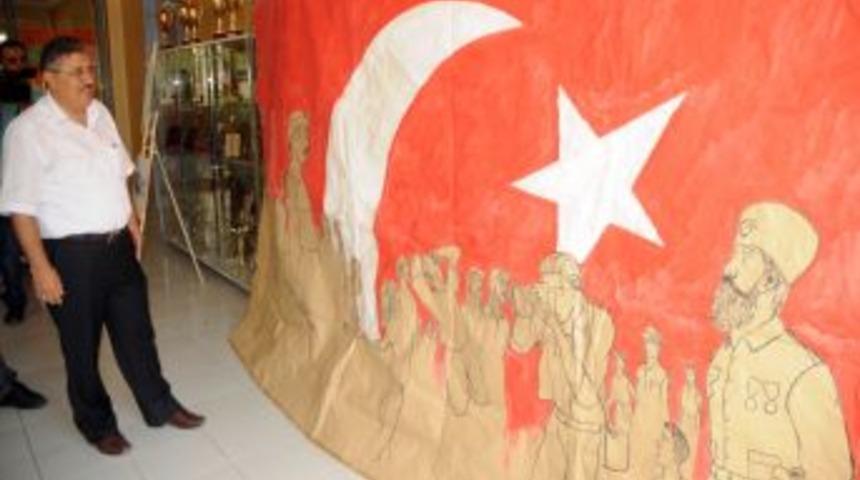 Sanatsever öğretmenlerden sergi