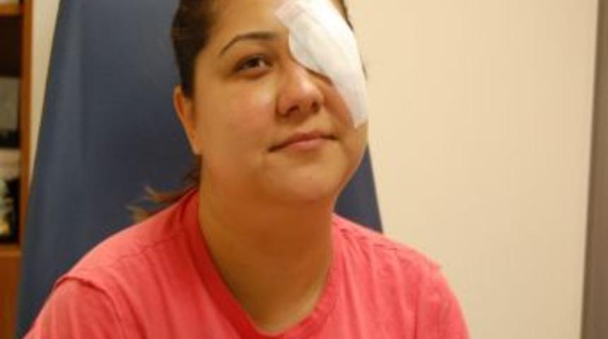 Emniyet kemeri takmadı, hava yastığı g&ouml;z&uuml;nden ediyordu