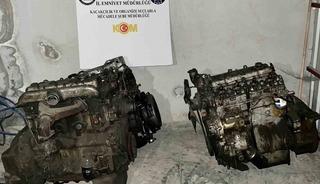 Samsun&rsquo;da 3 g&uuml;mr&uuml;k ka&ccedil;ağı otomobil motoru ele ge&ccedil;irildi