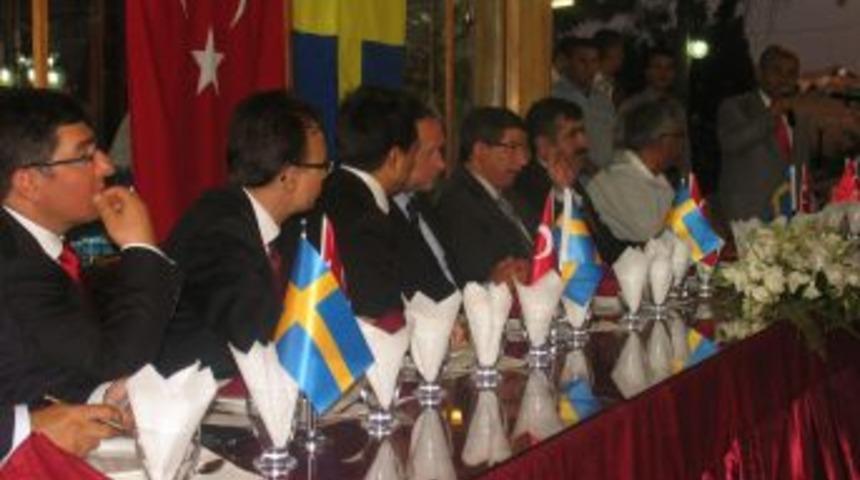 İsve&ccedil;'teki Kululu gurbet&ccedil;ileri buluşturan resepsiyon