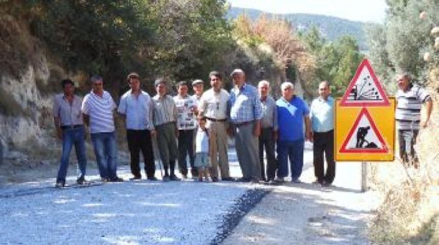 Tırkaz k&ouml;y&uuml; ilk kez asfaltla tanıştı