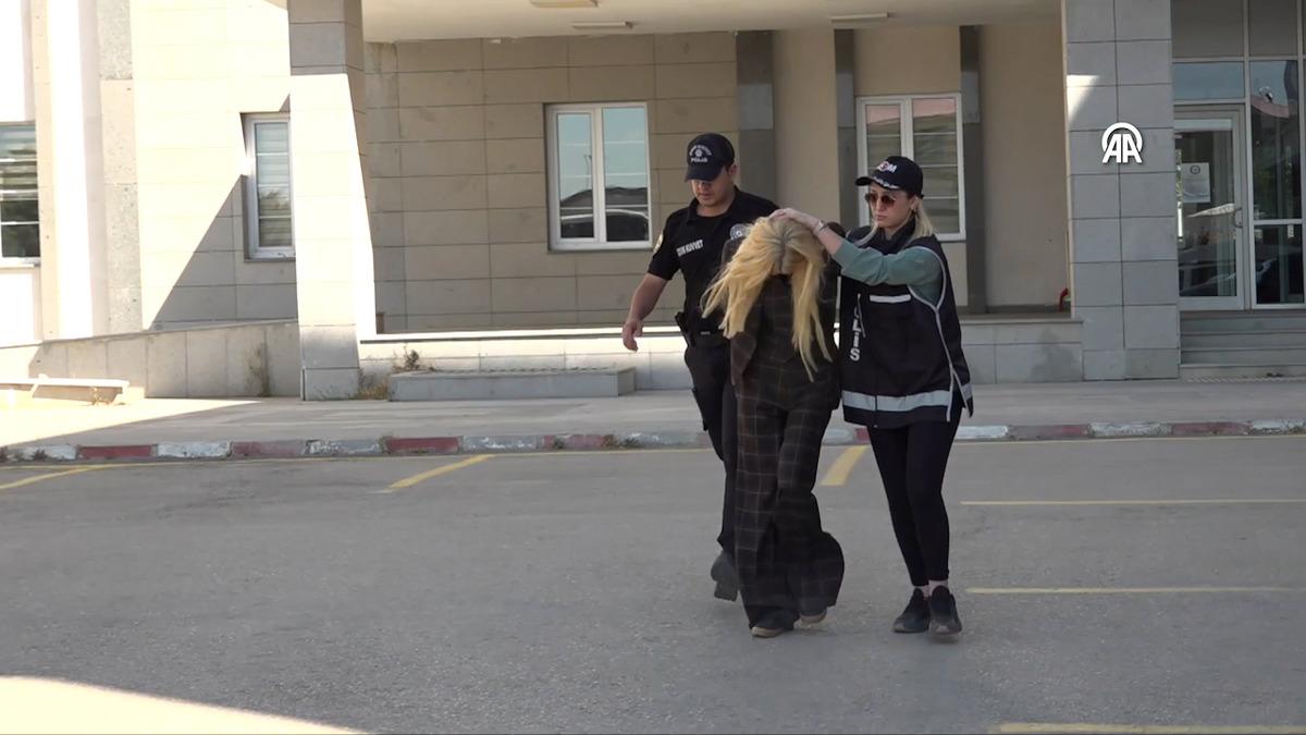 Vanlı Kara Haydar ın eşi Çağla Öz adliyeye sevk edildi! Görüntüler dikkat çekti 5