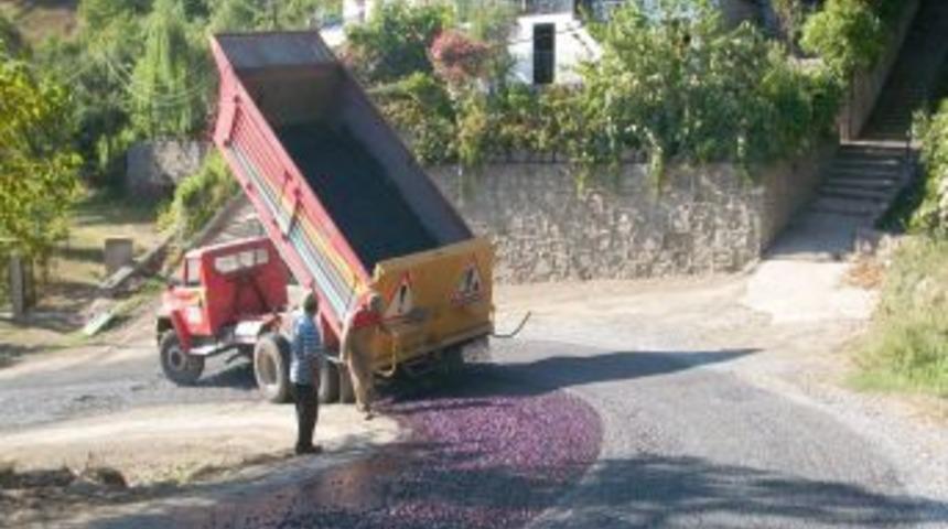 G&ouml;ktepe Altı Yalı Mahallesi asfaltlandı