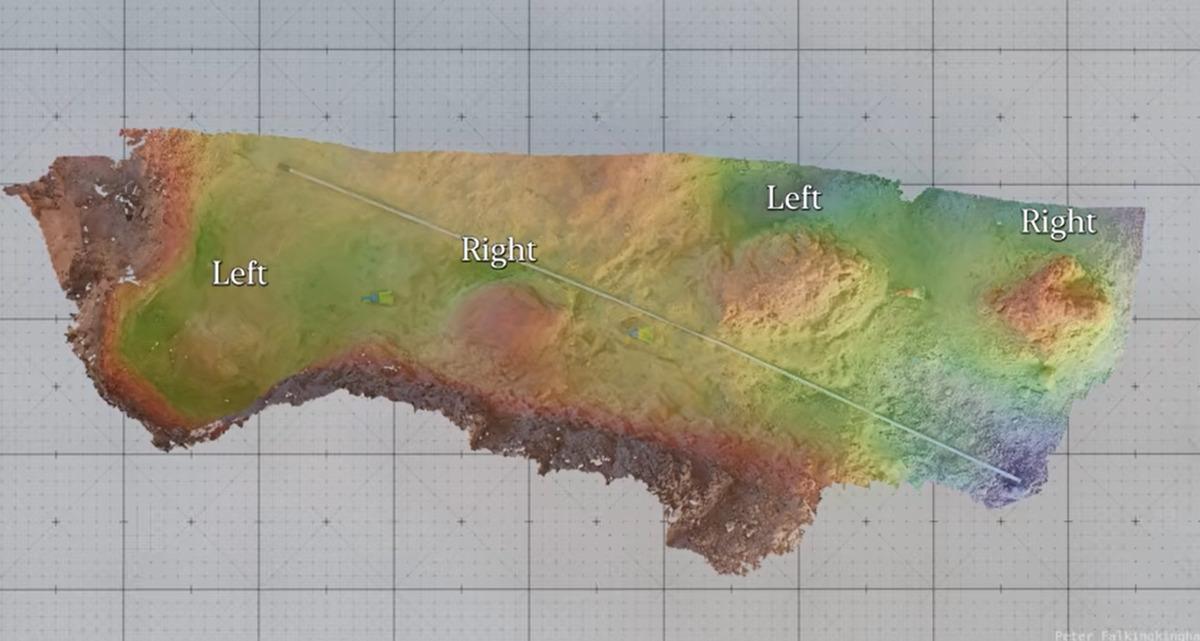 66,5 milyon yıllık ayak izi: Tam 7 metre 1