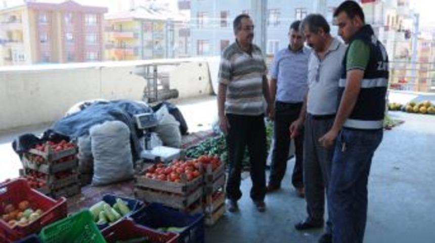 Zabıta&rsquo;dan pazarlara sıkı denetim
