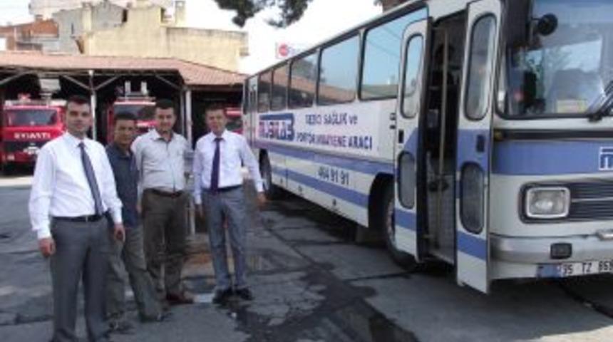 Edremit Belediyesi iş&ccedil;ileri sağlık taramasından ge&ccedil;ti