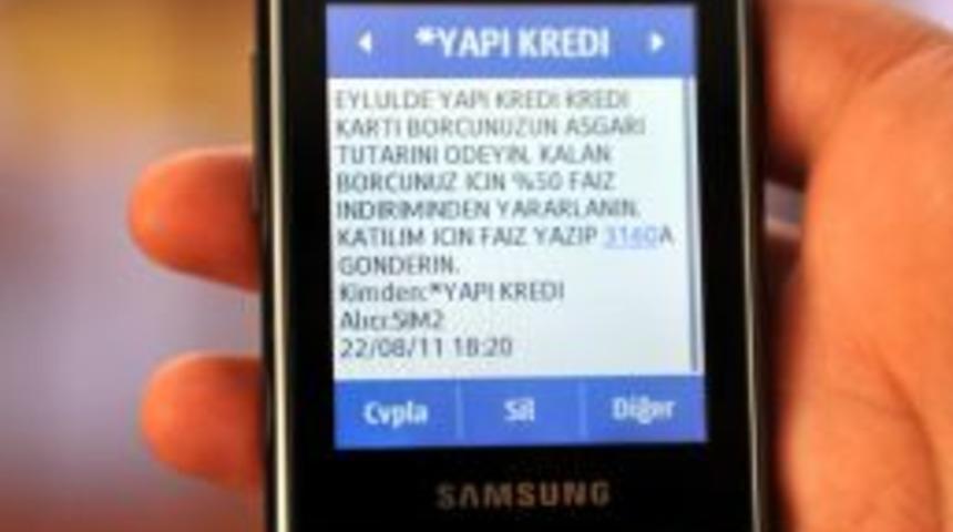 Bankadan tuhaf mesaj: Asgari tutarı &ouml;deyin, faizde y&uuml;zde 50 indirim kazanın