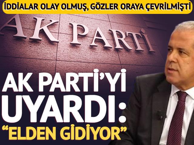 Şamil Tayyar'dan AK Parti'ye Kilis uyarısı: "Elden gidiyor"
