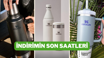 Stanley termoslarda ka&ccedil;ırılmayacak indirimler i&ccedil;in bug&uuml;n son g&uuml;n!