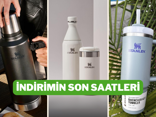 Stanley termoslarda kaçırılmayacak indirimler için bugün son gün!