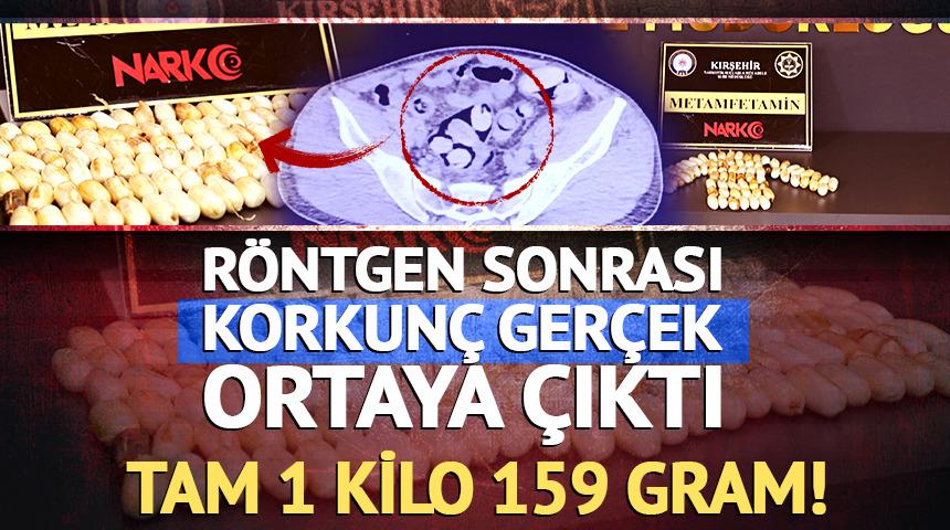 Kırşehir'de film gibi ka&ccedil;ak&ccedil;ılık! Kaps&uuml;l kaps&uuml;l yutmuş