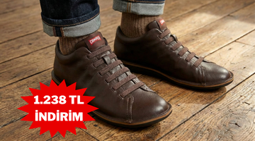 Su ge&ccedil;irmez CAMPER ayakkabıda indirim bug&uuml;n sonlanıyor!