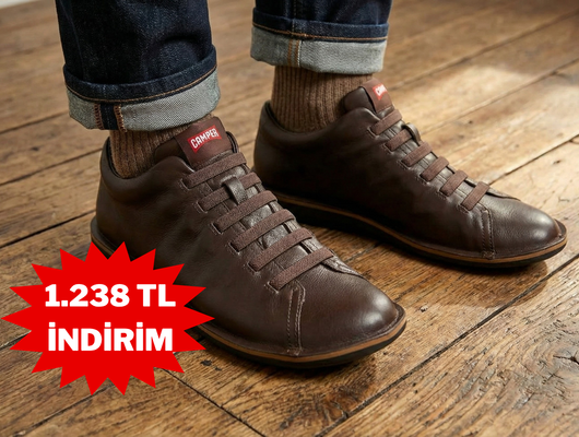 Su ge&ccedil;irmez CAMPER ayakkabıda indirim bug&uuml;n sonlanıyor!