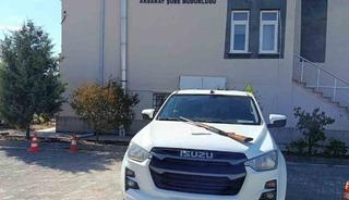Aksaray&rsquo;da belgesiz avcının t&uuml;feğine el kondu