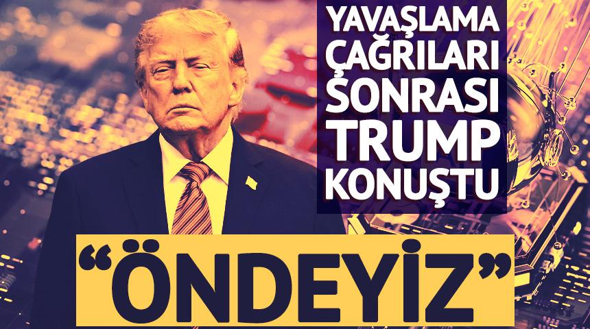 Yapay zekada yavaşlama tartışmalarına katılan Trump: "&Ouml;ndeyiz"