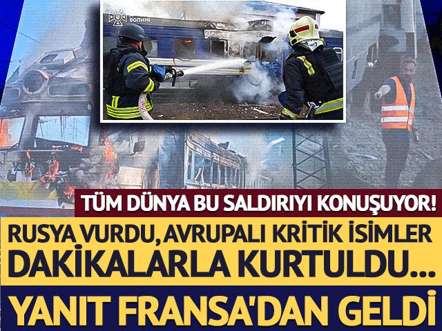 Rusya ile Avrupa savaşın kıyısından d&ouml;nd&uuml;! Fransa'dan &ccedil;ok sert yanıt