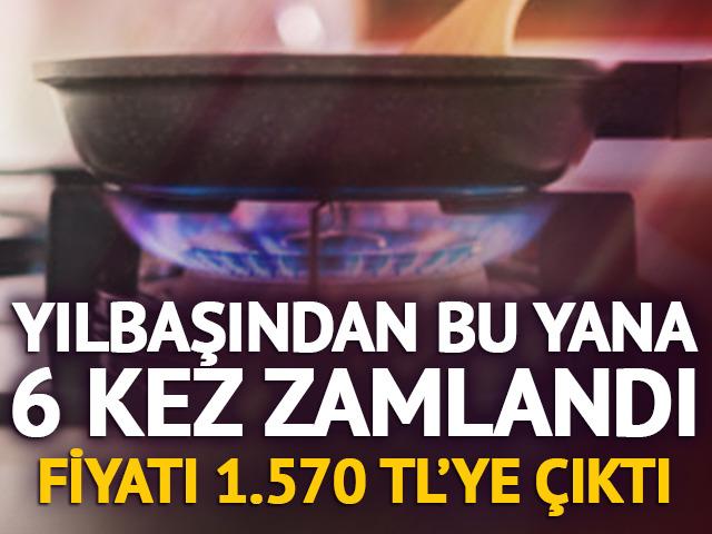Zam &uuml;st&uuml;ne zam geldi! Fiyatı 1.570 TL&rsquo;ye y&uuml;kseldi   