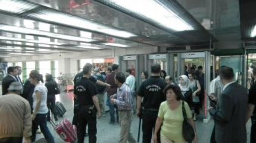 AŞTİ ve metrolarda g&uuml;venlik alarmı