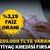 %3,19 faizli 24 ay vadeli  250.000 TL&rsquo;ye varan kredi fırsatı!