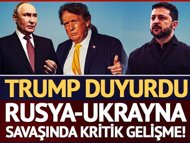 Trump: "Rusya ve Ukrayna birbirlerinin enerji hedeflerini vurmamayı kabul etti"