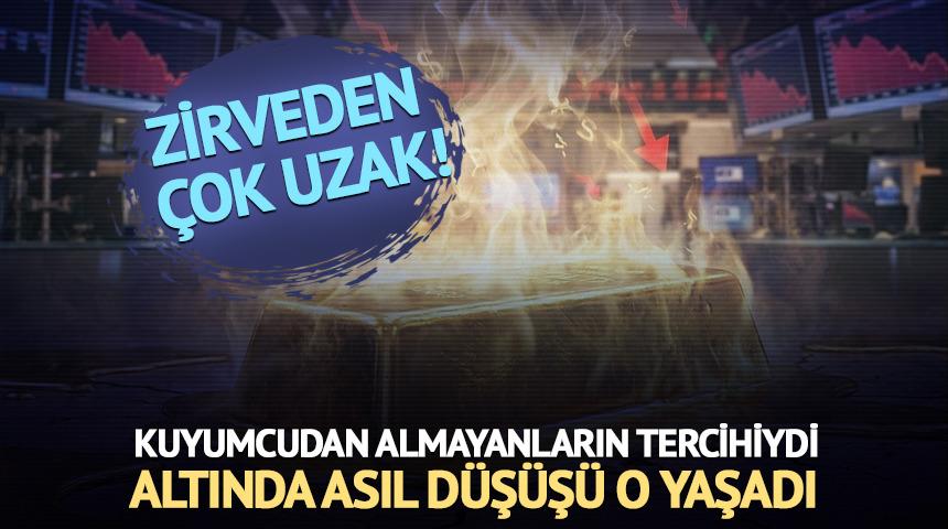 Altın asıl Borsa İstanbul&rsquo;da d&uuml;ş&uuml;yor: ALTINS1 zirveden &ccedil;ok uzak