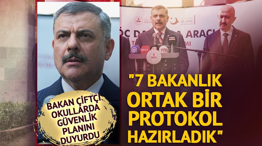 Bakan &Ccedil;ift&ccedil;i: "7 bakanlık ortak bir protokol hazırladık"