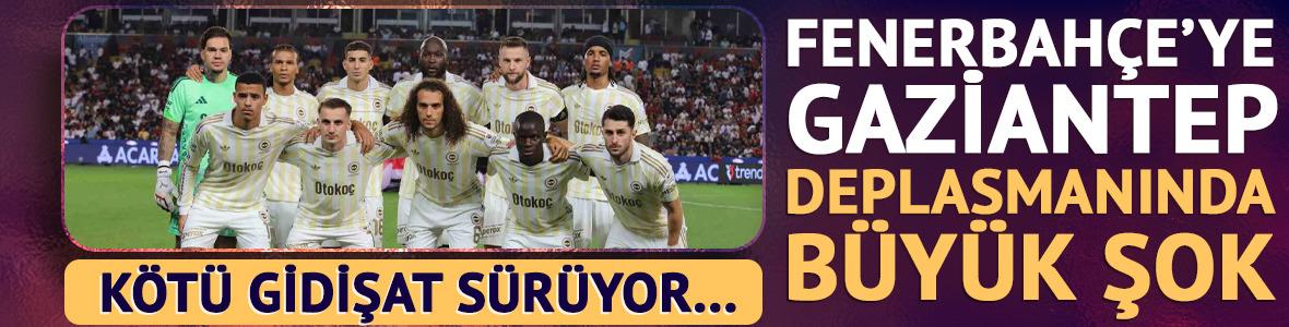 (&Ouml;zet) Gaziantep FK - Fenerbah&ccedil;e Ma&ccedil;ı &Ouml;zeti ve T&uuml;m &Ouml;nemli Anları