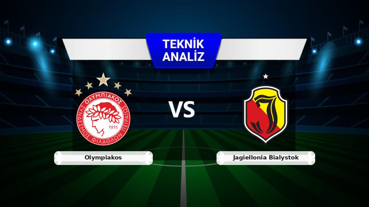 CANLI | Olympiakos - Jagiellonia Bialystok Canlı Maç Anlatımı 3