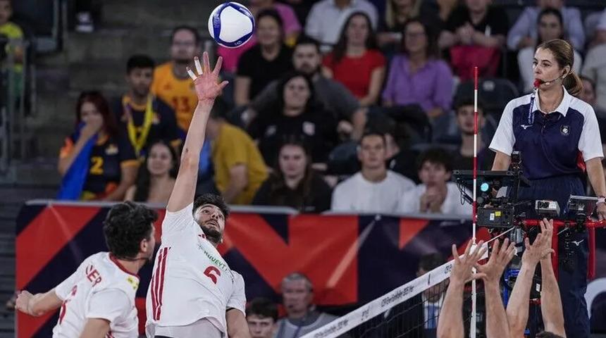 A Milli Erkek Voleybol Takımı, Romanya&rsquo;ya mağlup oldu