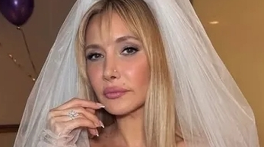 Şarkıcı G&ouml;k&ccedil;e evlendi! İlgin&ccedil; gelinliyle konuşuldu