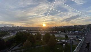 İstanbul&rsquo;da muhteşem g&uuml;n doğumu mest etti