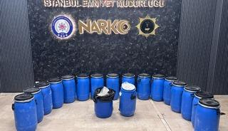 Bayrampaşa&rsquo;da d&uuml;zenlenen operasyonda 486 kilo 450 gram uyuşturucu madde ele ge&ccedil;irildi
