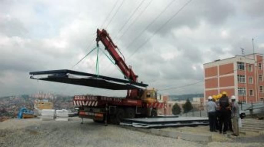 Yıldız konutlarında &ccedil;alışmalar devam ediyor