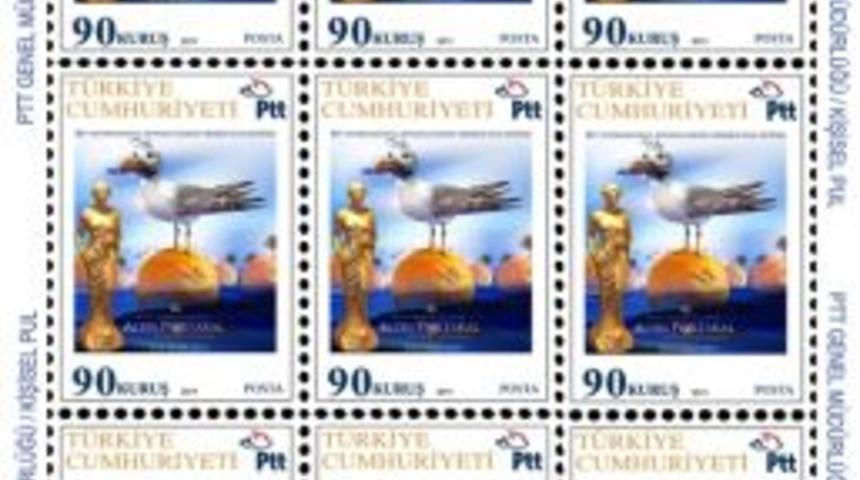 Altın Portakal'a &ouml;zel posta pulu