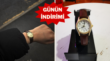 Hem hafif hem şık Casio saat nihayet indirime girdi!