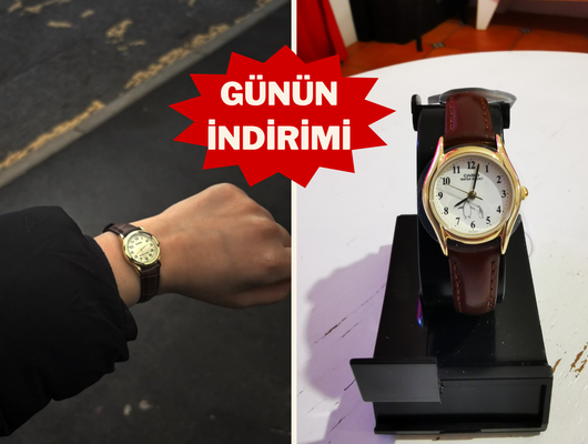 Hem hafif hem şık Casio saat nihayet indirime girdi!