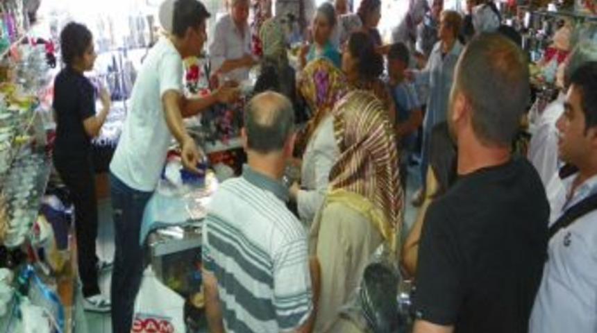 Kırıkkale'de 1 liralık tava izdihamı