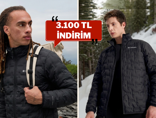 Columbia Delta Ridge II Down montta stoklarla sınırlı indirim var!