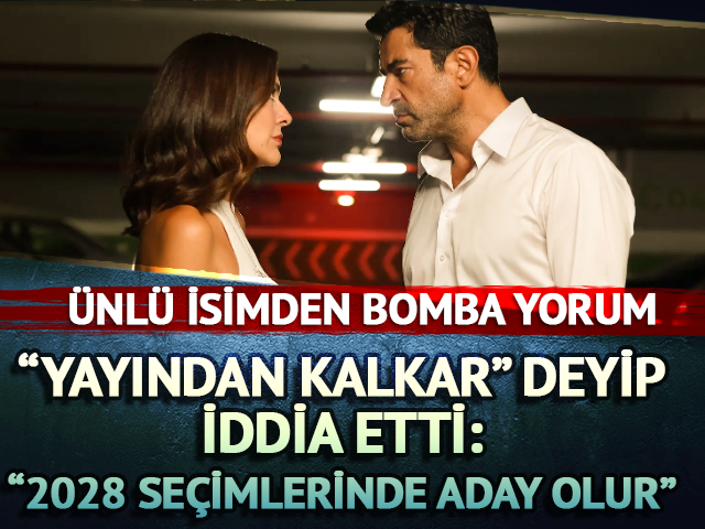&Uuml;nl&uuml; isimden iddia: "Kenan İmirzalıoğlu 2028 se&ccedil;imlerinde aday olur"