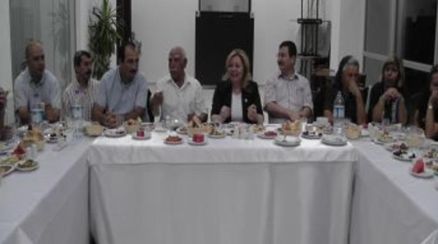 Hoşg&ouml;r&uuml; iftarında buluştular