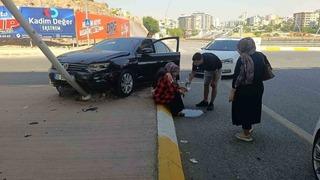 Şanlıurfa’da iki otomobil çarpıştı: 1 yaralı