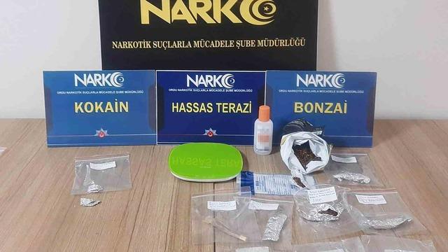 Ordu’da uyuşturucu operasyonlarında 5 tutuklama