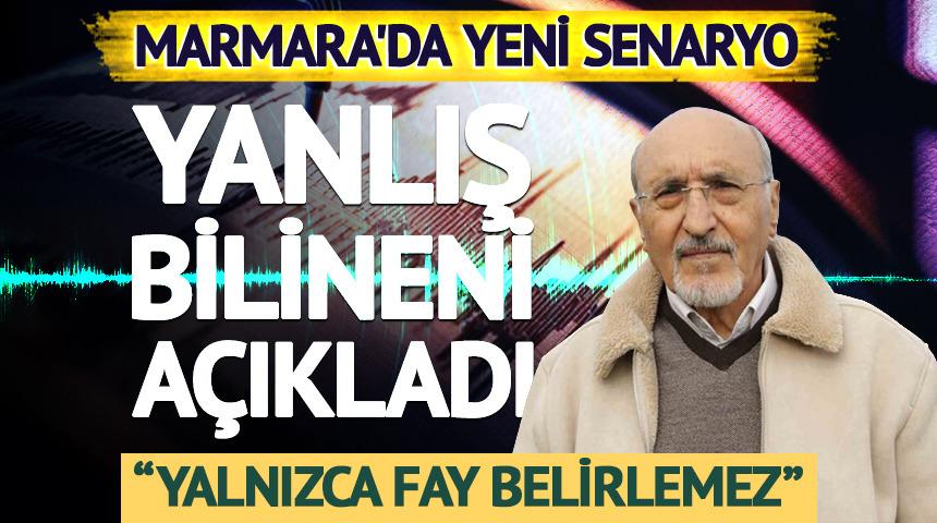 Marmara'daki olası deprem i&ccedil;in yeni senaryo! Bektaş yanlış bilineni a&ccedil;ıkladı: "Depremi yalnızca fay belirlemez"