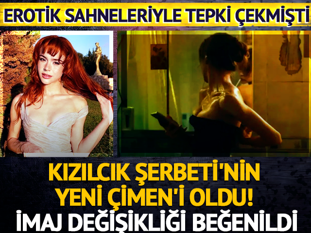 Kızılcık Şerbeti'nin yeni &Ccedil;imen'i oldu! İmaj değişikliği beğenildi