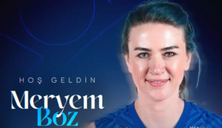 Aydın voleybolda Meryem Boz'la anlaştı