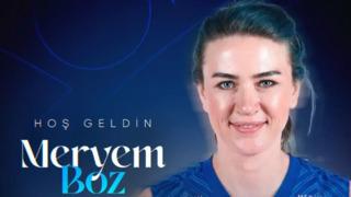 Aydın voleybolda Meryem Boz'la anlaştı