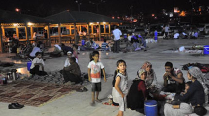 "Piknik alanı değil hastane bah&ccedil;esi"
