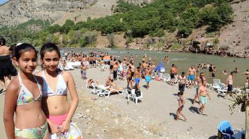 Tunceli'ye deniz geldi!